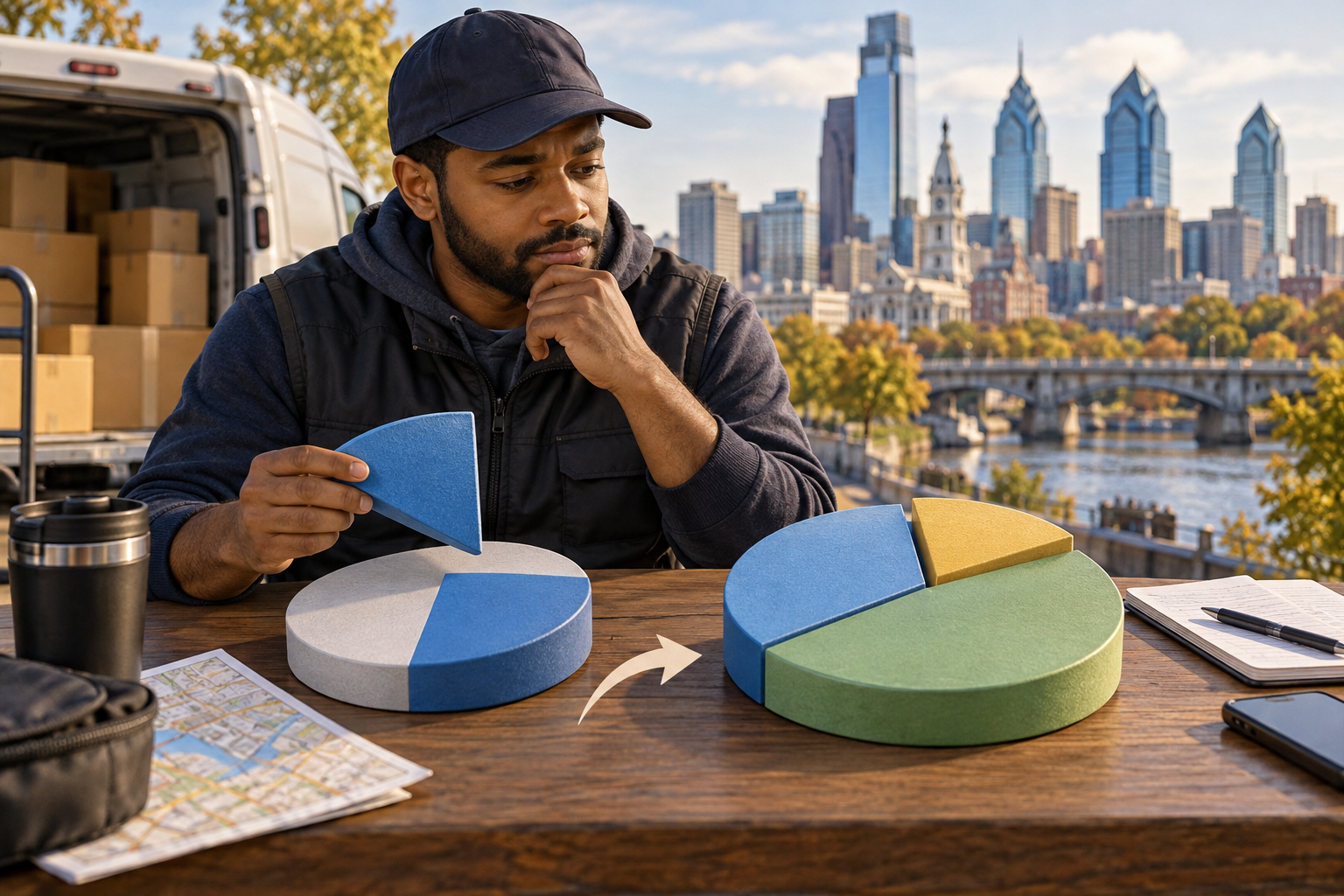 COBRA costs after a Philadelphia delivery job: comparing a full continuation premium with the former employee contribution and any time-limited employer assistance.